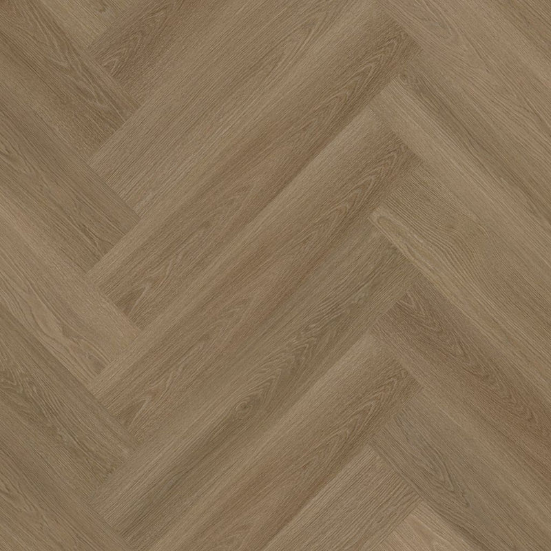 Staal van FloorLife YUP XL Brentford Dark oak - Visgraat Plak PVC
