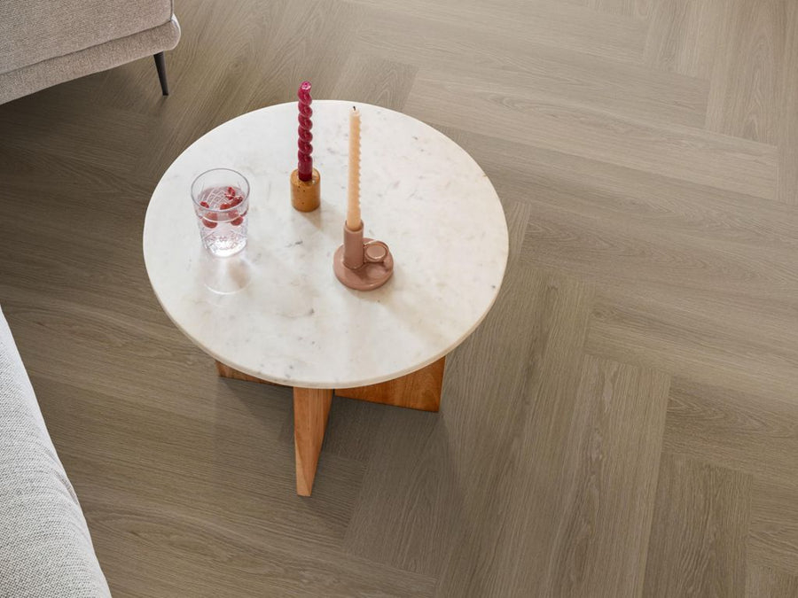 Ambiant Spigato Soleno Dark oak - Visgraat Plak PVC
