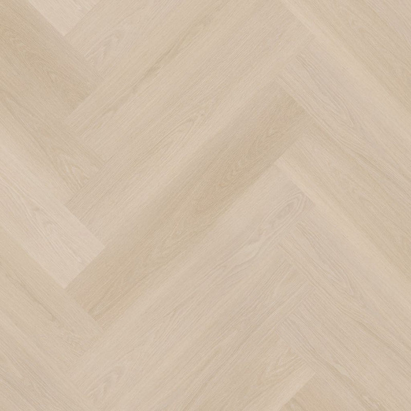 Staal van Ambiant Spigato Soleno Beige - Visgraat Click PVC