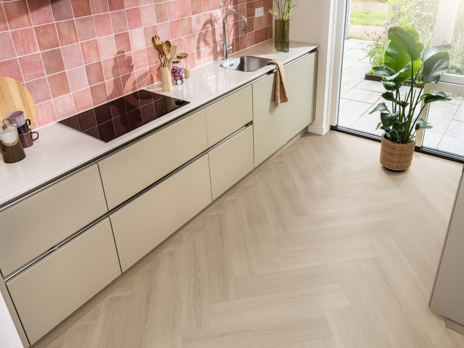Ambiant Spigato Soleno Warm oak - Visgraat Click PVC