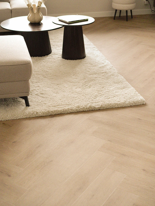 Floer Bryde Bruin - Walvisgraat Click PVC