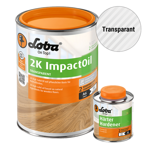 Loba 2K ImpactOil Overlakbare Parketolie Transparant
