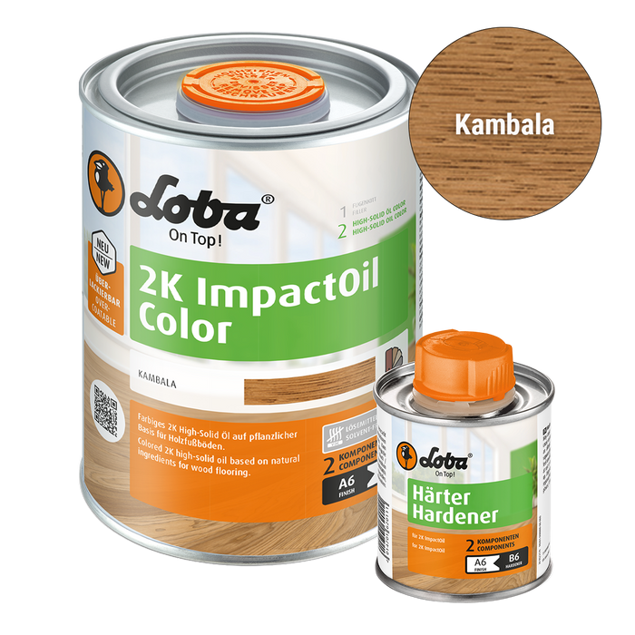 Loba 2K ImpactOil Color Overlakbare Parketolie
