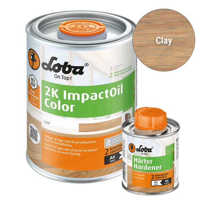 Loba 2K ImpactOil Color Overlakbare Parketolie
