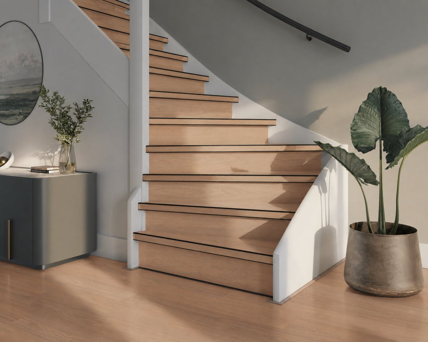 Vivafloors PVC Traprenovatie - 7880 Eiken - Sfeerbeeld