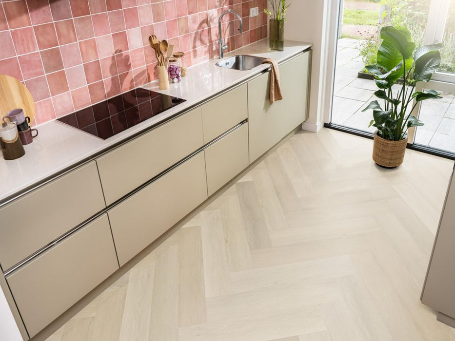 Ambiant Spigato Marento Beige - Visgraat Plak PVC