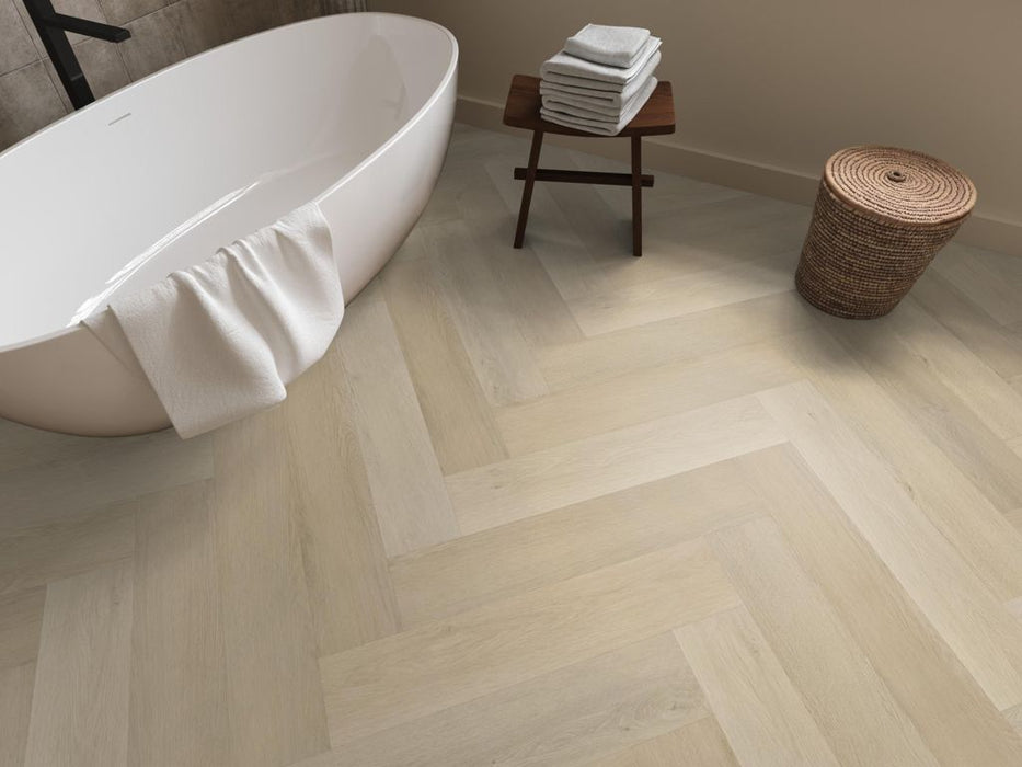 Ambiant Spigato Marento Beige - Visgraat Plak PVC