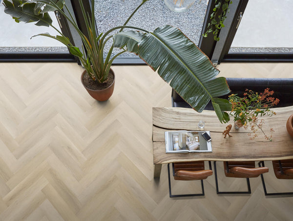 FloorLife YUP XL Mayfair Light oak - Visgraat Click PVC