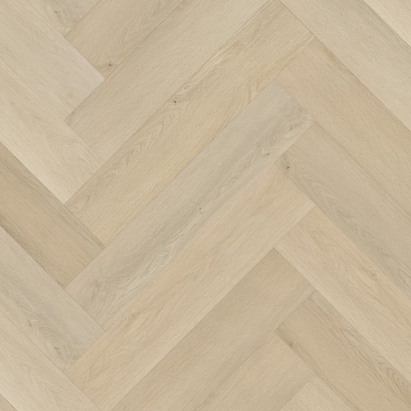 Staal van Ambiant Spigato Marento Beige - Visgraat Click PVC