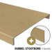 Otium PVC Dubbeltrede Set 150x62 cm - Ryle