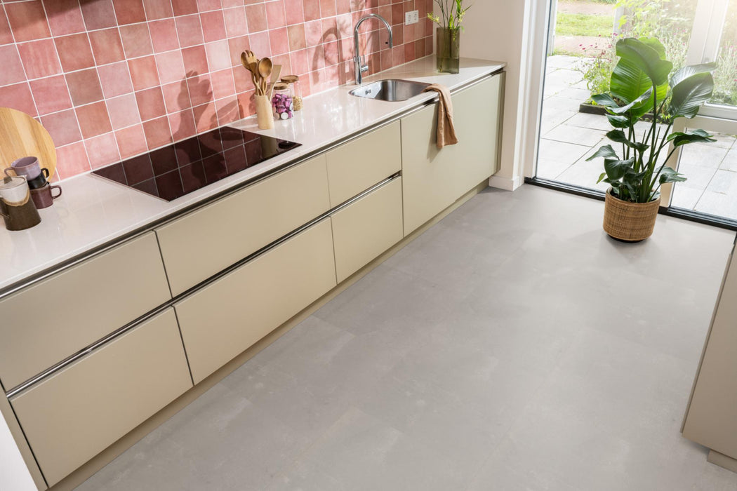 Ambiant Piero Taupe | Tegel 60 x 60 Klik PVC