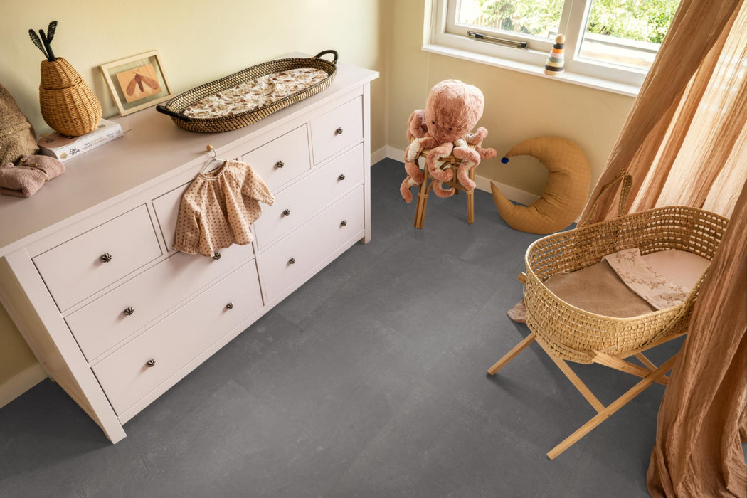Ambiant Piero Dark grey | Tegel 60 x 60 Plak PVC dryback