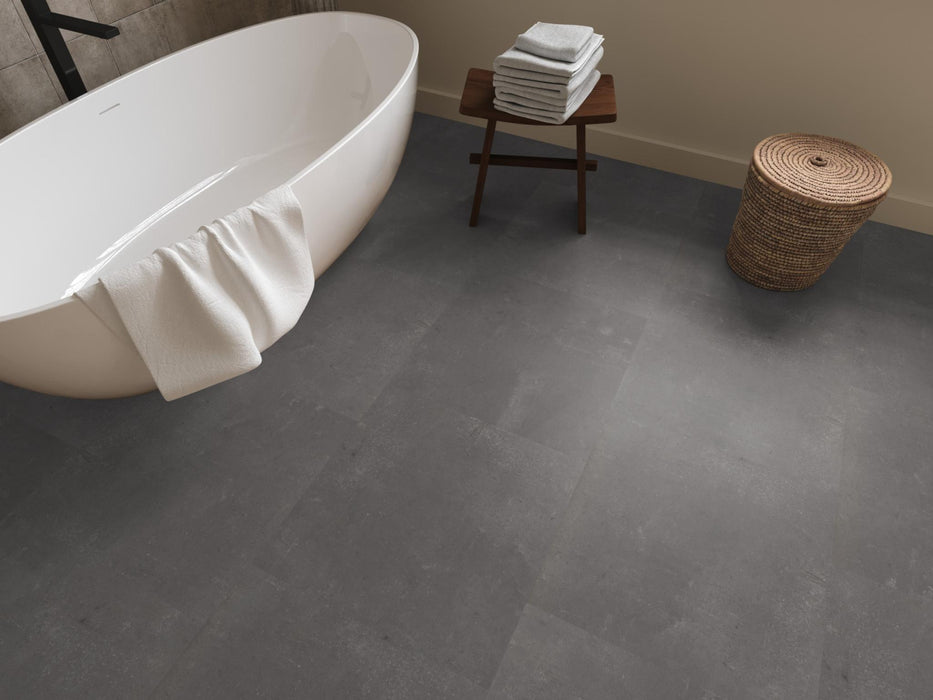 Ambiant Piero Dark grey | Tegel 60 x 60 Plak PVC dryback