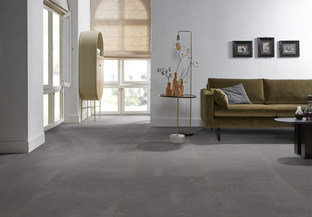 Ambiant Piero Dark grey | Tegel 60 x 60 Plak PVC dryback