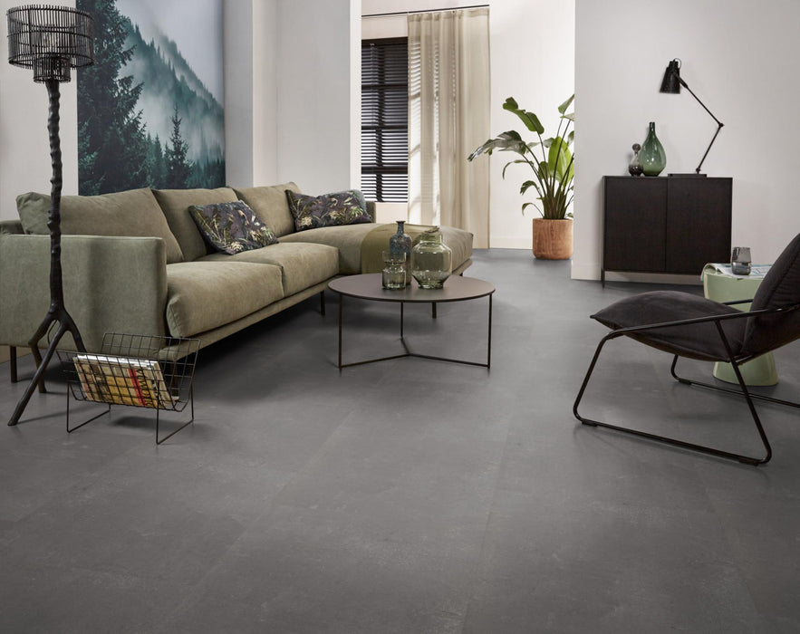 Ambiant Piero Dark grey | Tegel 60 x 60 Plak PVC dryback