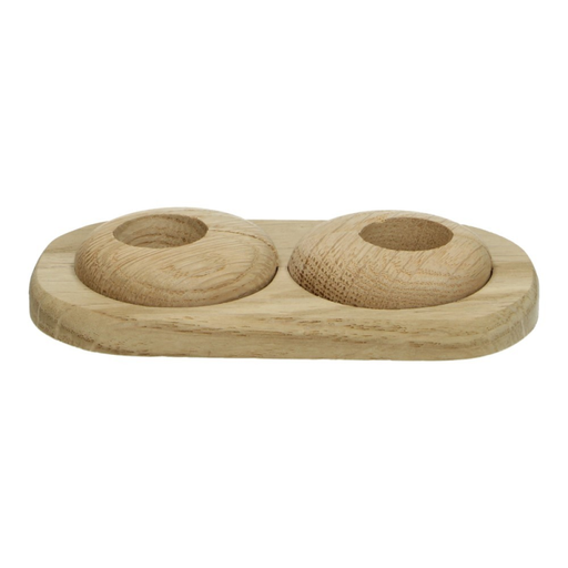 Duo-rozet | Massief Eiken Onbehandeld | Verstelbaar | productfoto 3