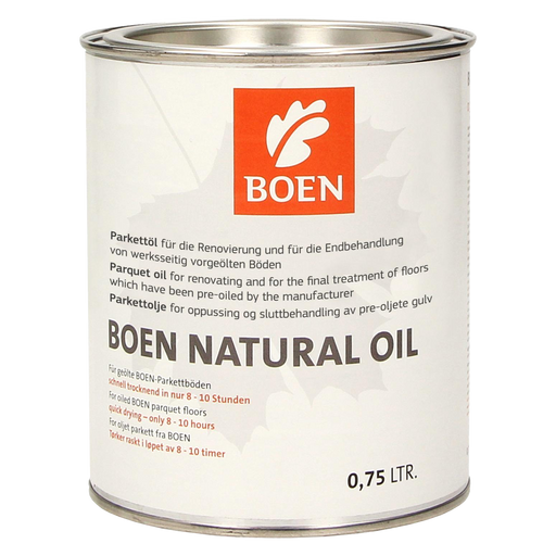BOEN Natural Oil Parketolie Transparant 2,5 Liter