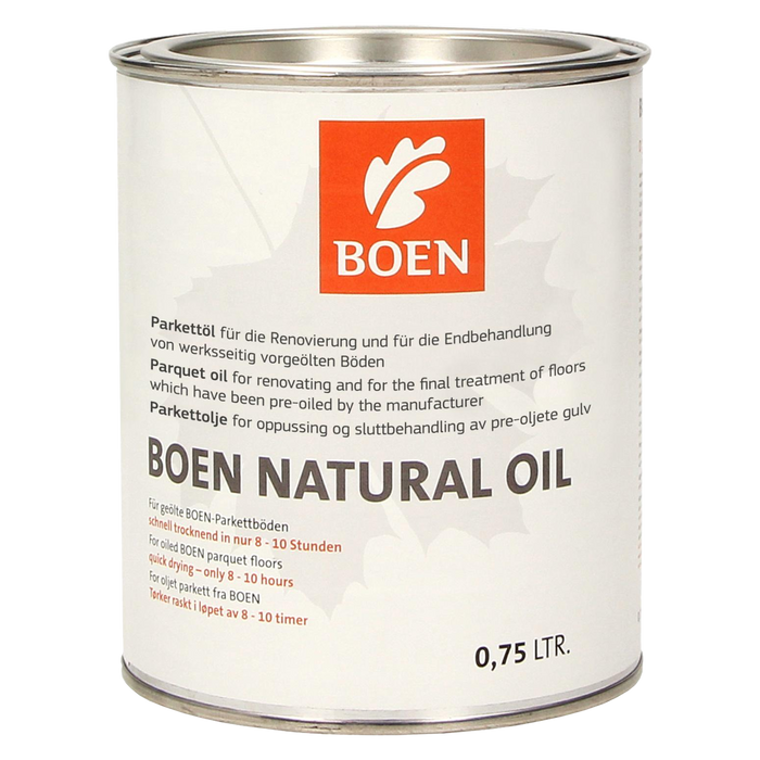 BOEN Natural Oil Parketolie Transparant 2,5 Liter