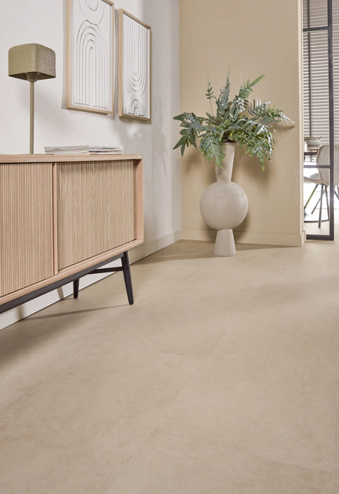 Floer Betonlook Beige - Tegel Dryback Plak PVC