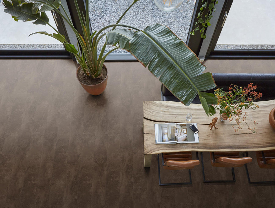 FloorLife Finsbury Brown - Dryback Plak PVC