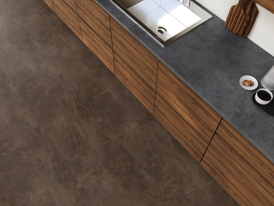 FloorLife Finsbury Brown - Dryback Plak PVC