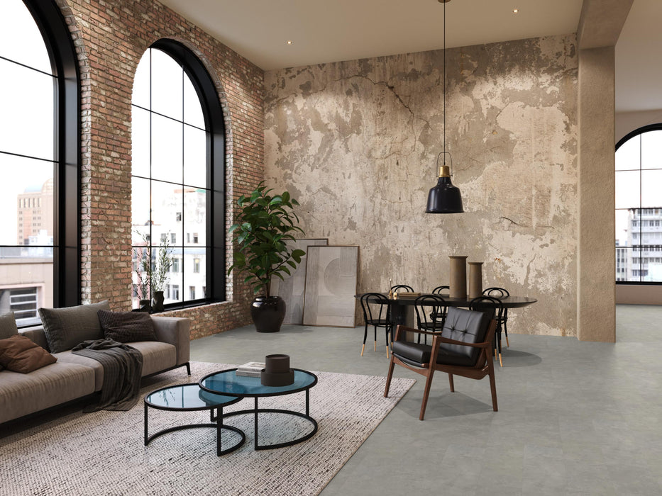 FloorLife Finsbury Light grey - Dryback Plak PVC