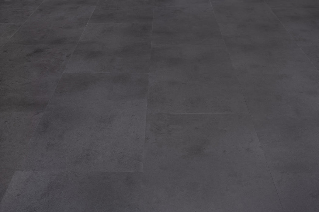 Floer Betonlook Zwart - Tegel Click PVC