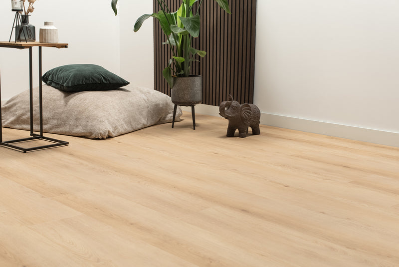 Staal van Floer Natuur Cilento Crème - Click PVC