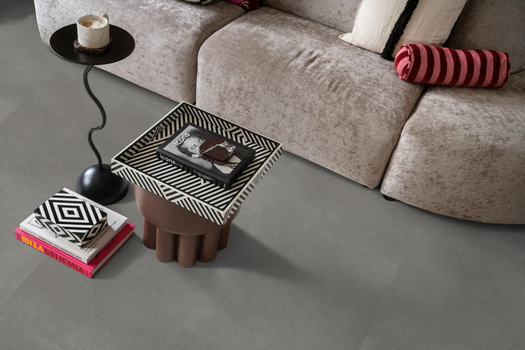 Ambiant Baroso XL Light grey | Tegel 80 x 40 Klik PVC