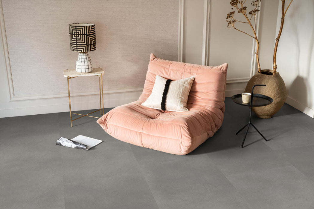 Ambiant Baroso XL Light grey | Tegel 80 x 40 Klik PVC