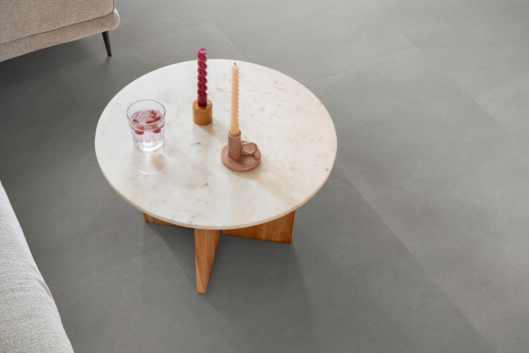 Ambiant Baroso XL Light grey | Tegel 80 x 40 Klik PVC