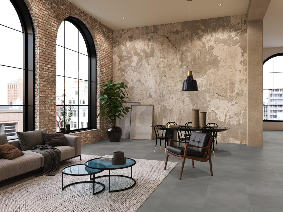 FloorLife Peckham XL Light grey - Tegel 80 x 40 Click PVC