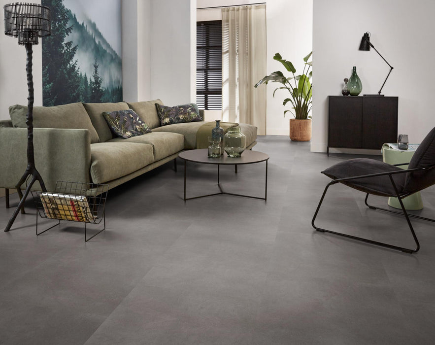 Ambiant Baroso XL Grey | Tegel 80 x 40 Klik PVC