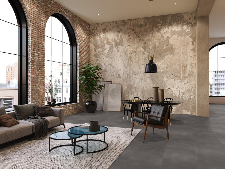 FloorLife Peckham XL Grey - Tegel 80 x 40 Click PVC