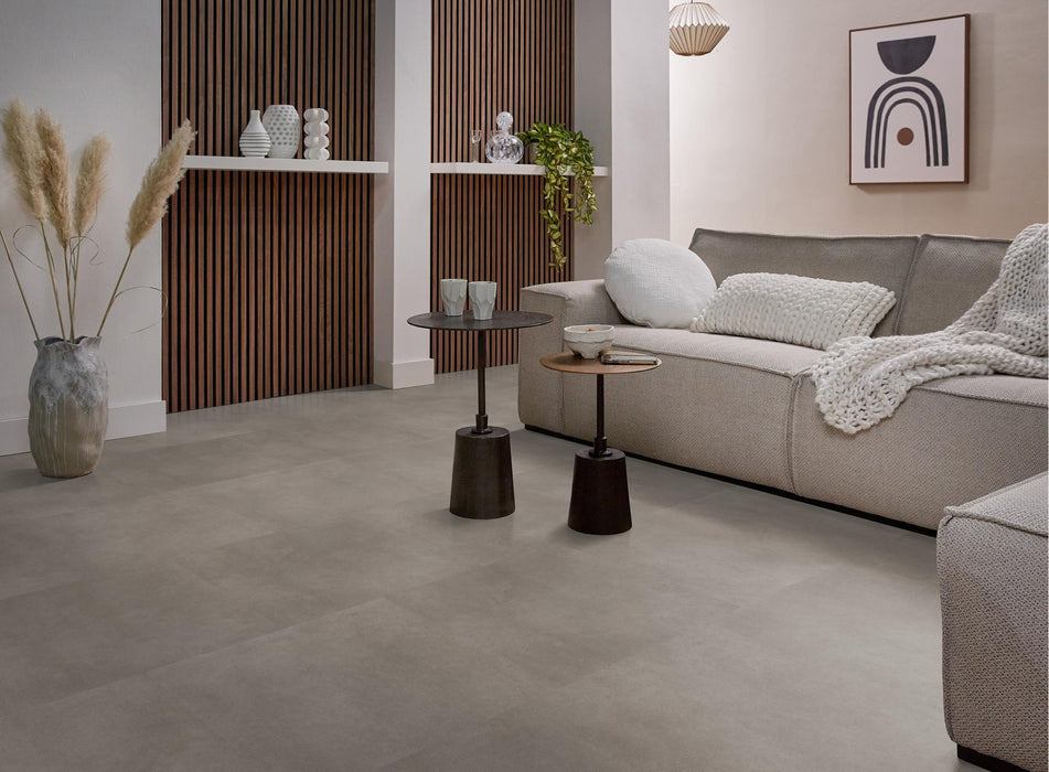 Ambiant Baroso Taupe | Tegel 60 x 60  Plak PVC dryback
