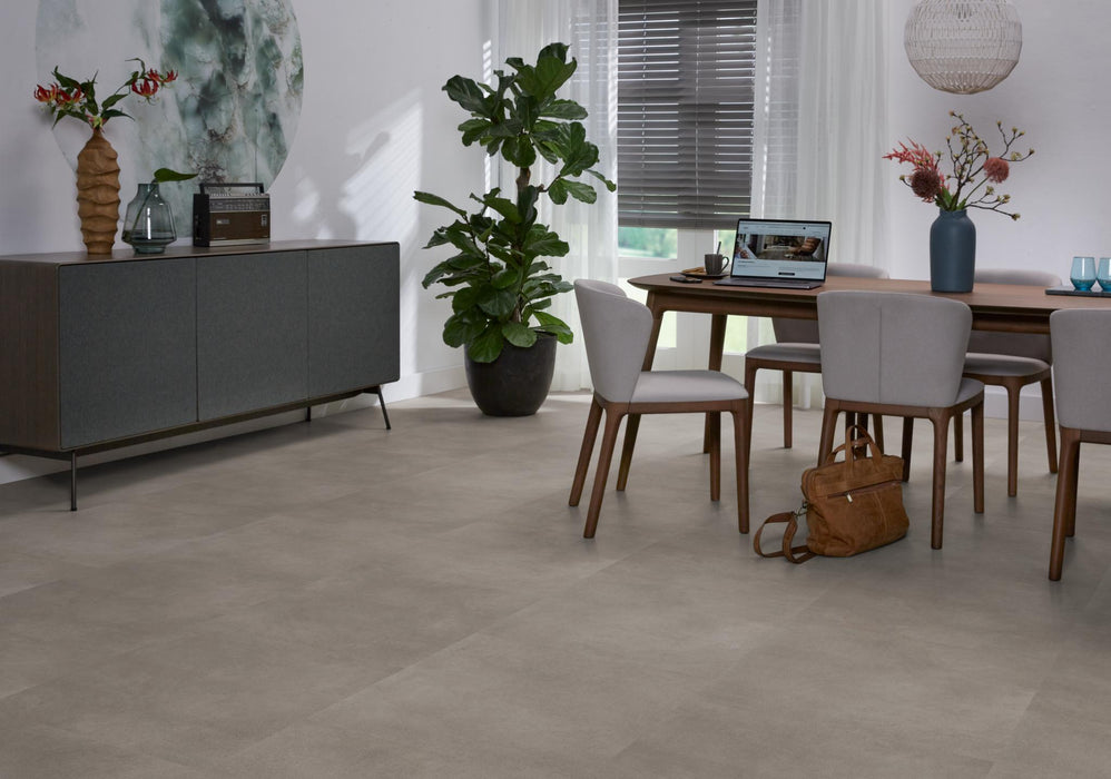 Ambiant Baroso Taupe | Tegel 60 x 60  Plak PVC dryback