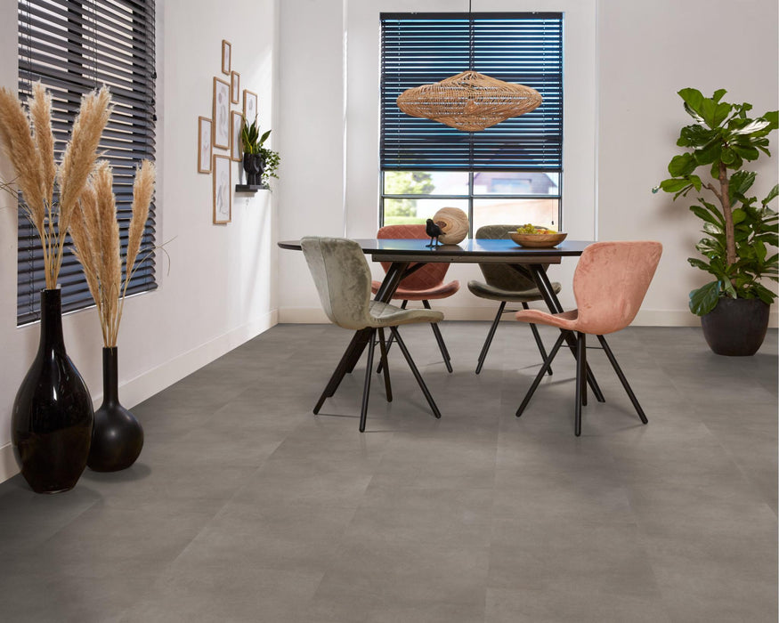 Ambiant Baroso Taupe | Tegel 60 x 60  Plak PVC dryback