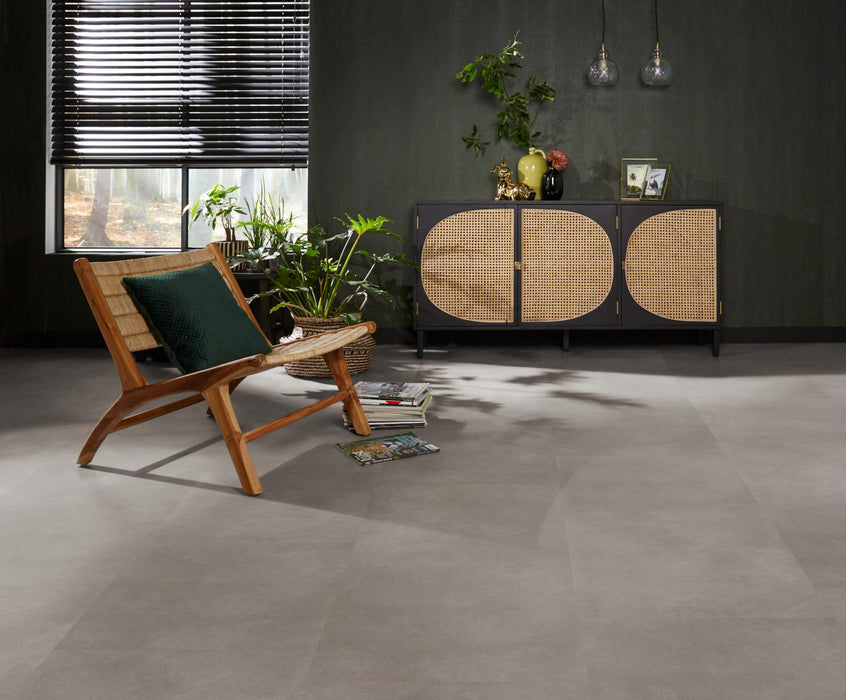 Ambiant Baroso Taupe | Tegel 60 x 60  Plak PVC dryback
