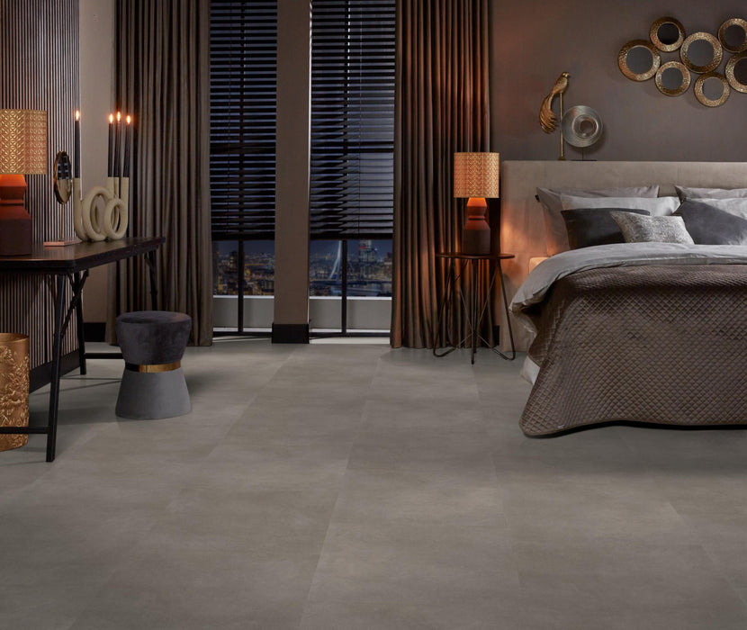 Ambiant Baroso Taupe | Tegel 60 x 60  Plak PVC dryback