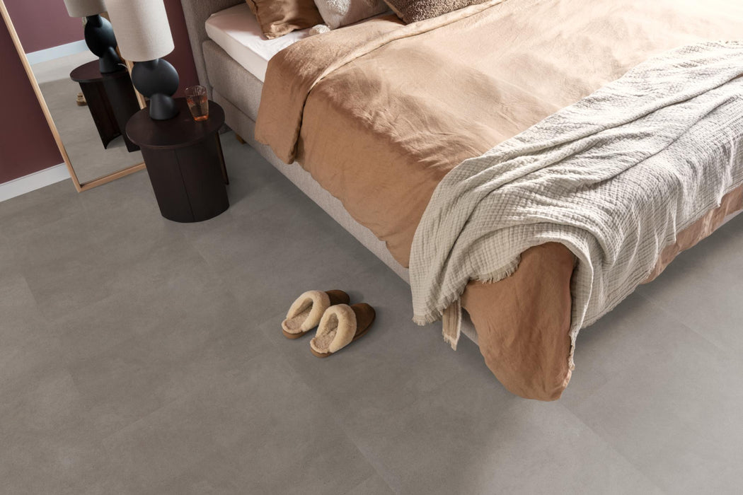 Ambiant Baroso Taupe | Tegel 60 x 60  Plak PVC dryback