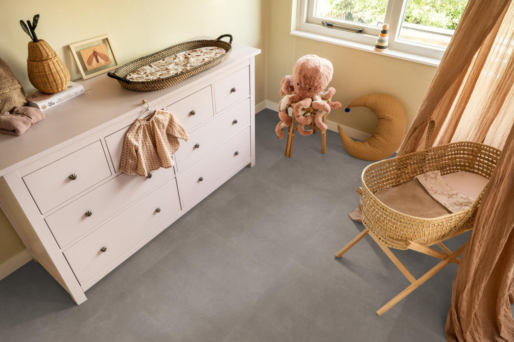 Ambiant Baroso Taupe | Tegel 60 x 60  Plak PVC dryback