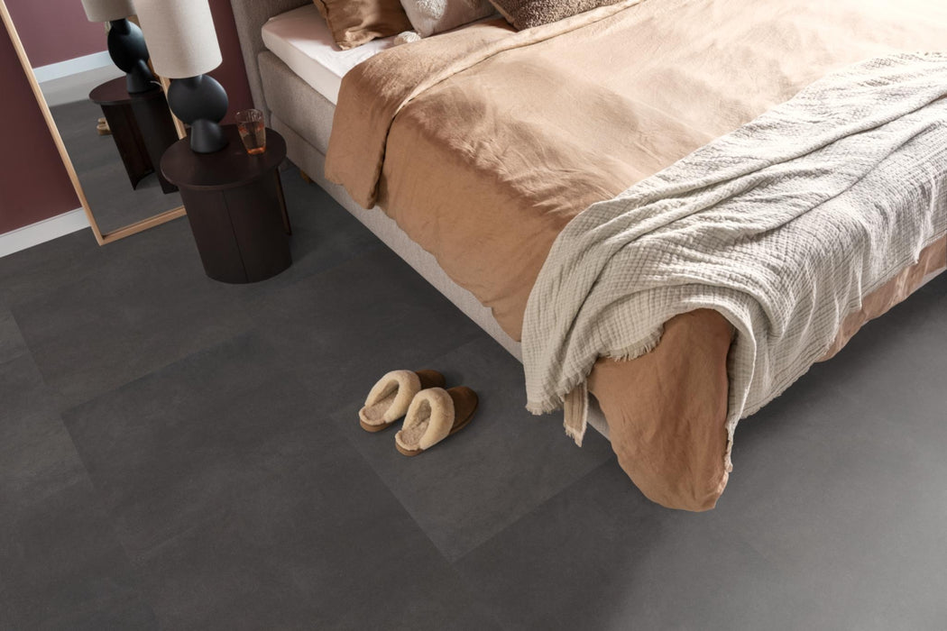 Ambiant Baroso Anthracite | Tegel 60 x 60 Klik PVC