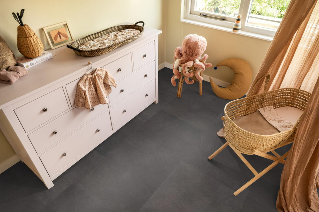Ambiant Baroso Anthracite | Tegel 60 x 60 Klik PVC