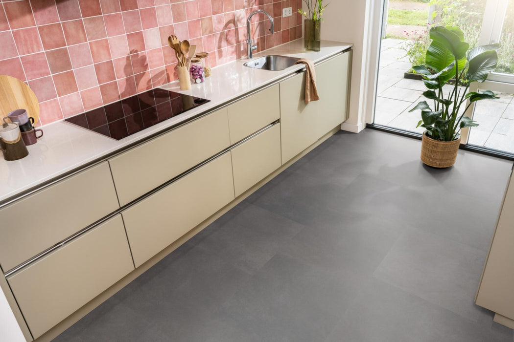 Ambiant Baroso Anthracite | Tegel 60 x 60 Klik PVC