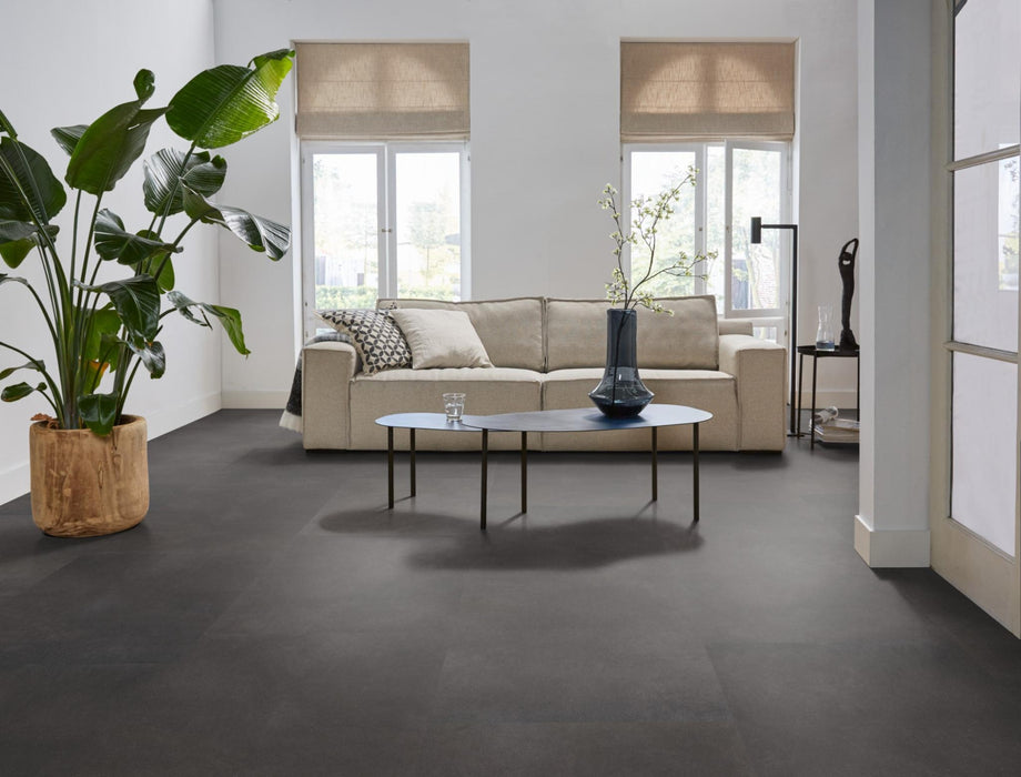 Ambiant Baroso Anthracite | Tegel 60 x 60 Klik PVC