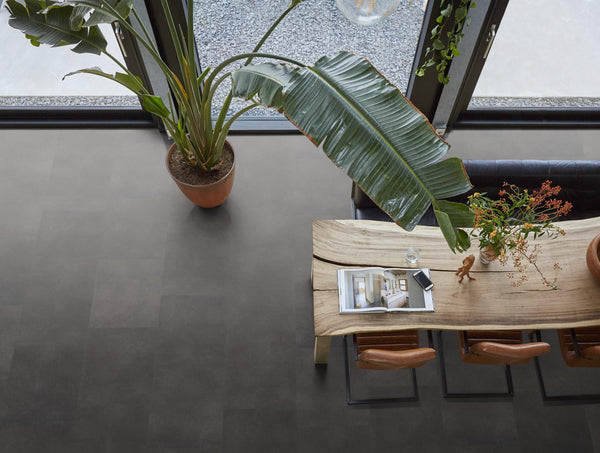FloorLife Peckham XL Anthracite - Tegel 80 x 40 Click PVC