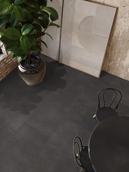 FloorLife Peckham XL Anthracite - Tegel 80 x 40 Click PVC