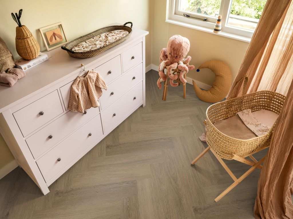 Ambiant Spigato Viranto Light brown - Visgraat Plak PVC