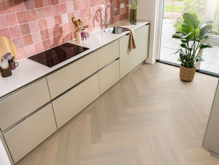 Ambiant Spigato Viranto Warm natural - Visgraat Click PVC