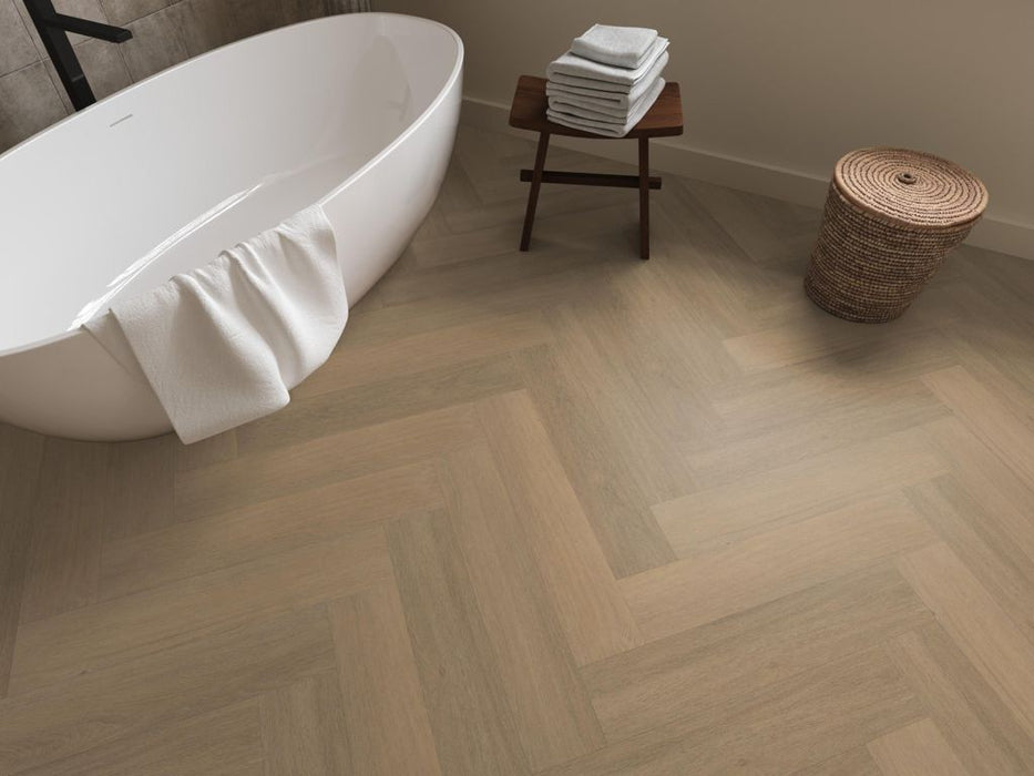 Ambiant Spigato Viranto Warm natural - Visgraat Click PVC